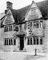 An illustration from Old cottages, farm-houses, and other stone buildings in the Cotswold district; examples of minor domestic architecture in Gloucestershire, Oxfordshire, Northants, Worcestershire, &c. (1905)