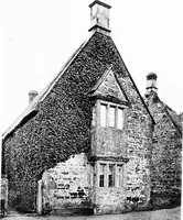 An illustration from Old cottages, farm-houses, and other stone buildings in the Cotswold district; examples of minor domestic architecture in Gloucestershire, Oxfordshire, Northants, Worcestershire, &c. (1905)