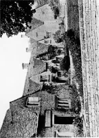 An illustration from Old cottages, farm-houses, and other stone buildings in the Cotswold district; examples of minor domestic architecture in Gloucestershire, Oxfordshire, Northants, Worcestershire, &c. (1905)