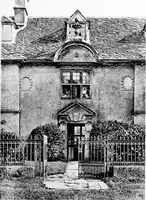 An illustration from Old cottages, farm-houses, and other stone buildings in the Cotswold district; examples of minor domestic architecture in Gloucestershire, Oxfordshire, Northants, Worcestershire, &c. (1905)