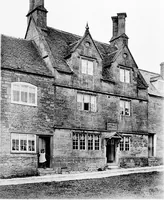 An illustration from Old cottages, farm-houses, and other stone buildings in the Cotswold district; examples of minor domestic architecture in Gloucestershire, Oxfordshire, Northants, Worcestershire, &c. (1905)