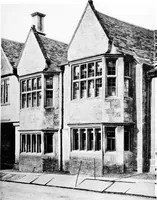 An illustration from Old cottages, farm-houses, and other stone buildings in the Cotswold district; examples of minor domestic architecture in Gloucestershire, Oxfordshire, Northants, Worcestershire, &c. (1905)