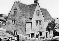 An illustration from Old cottages, farm-houses, and other stone buildings in the Cotswold district; examples of minor domestic architecture in Gloucestershire, Oxfordshire, Northants, Worcestershire, &c. (1905)