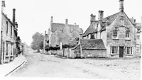 An illustration from Old cottages, farm-houses, and other stone buildings in the Cotswold district; examples of minor domestic architecture in Gloucestershire, Oxfordshire, Northants, Worcestershire, &c. (1905)