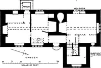 An illustration from Old cottages, farm-houses, and other stone buildings in the Cotswold district; examples of minor domestic architecture in Gloucestershire, Oxfordshire, Northants, Worcestershire, &c. (1905)