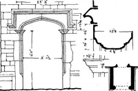 Picture 9 of 156 from Old cottages, farm-houses, and other stone buildings in the Cotswold district; examples of minor domestic architecture in Gloucestershire, Oxfordshire, Northants, Worcestershire, &c. (1905), leaf 40