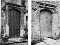 Picture 11 of 156 from Old cottages, farm-houses, and other stone buildings in the Cotswold district; examples of minor domestic architecture in Gloucestershire, Oxfordshire, Northants, Worcestershire, &c. (1905), leaf 42