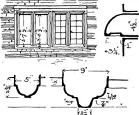Picture 21 of 156 from Old cottages, farm-houses, and other stone buildings in the Cotswold district; examples of minor domestic architecture in Gloucestershire, Oxfordshire, Northants, Worcestershire, &c. (1905), leaf 51