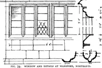 Picture 22 of 156 from Old cottages, farm-houses, and other stone buildings in the Cotswold district; examples of minor domestic architecture in Gloucestershire, Oxfordshire, Northants, Worcestershire, &c. (1905), leaf 53