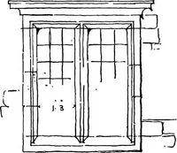 An illustration from Old cottages, farm-houses, and other stone buildings in the Cotswold district; examples of minor domestic architecture in Gloucestershire, Oxfordshire, Northants, Worcestershire, &c. (1905)