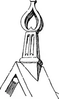 An illustration from Old cottages, farm-houses, and other stone buildings in the Cotswold district; examples of minor domestic architecture in Gloucestershire, Oxfordshire, Northants, Worcestershire, &c. (1905)