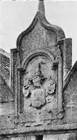 An illustration from Old cottages, farm-houses, and other stone buildings in the Cotswold district; examples of minor domestic architecture in Gloucestershire, Oxfordshire, Northants, Worcestershire, &c. (1905)