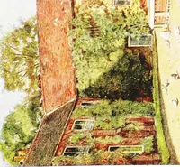 An illustration from Gardens of celebrities and celebrated gardens in and around London (1918)