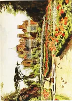An illustration from Gardens of celebrities and celebrated gardens in and around London (1918)
