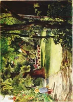 An illustration from Gardens of celebrities and celebrated gardens in and around London (1918)
