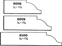 Picture 6 of 16 from Yellow pine mouldings (1908), leaf 13