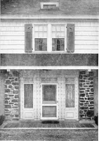 An illustration from The Dutch colonial house; its origin, design, modern plan and construction; (1913)