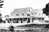 An illustration from The Dutch colonial house; its origin, design, modern plan and construction; (1913)