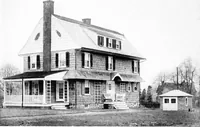 An illustration from The Dutch colonial house; its origin, design, modern plan and construction; (1913)