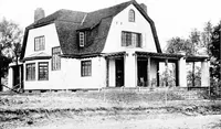 An illustration from The Dutch colonial house; its origin, design, modern plan and construction; (1913)