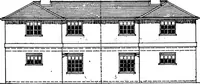 An illustration from Type plans and elevations of houses designed by the Ministry of Health in connection with state-aided housing schemes (1920)