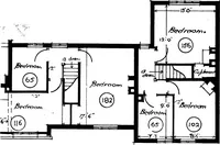 An illustration from Type plans and elevations of houses designed by the Ministry of Health in connection with state-aided housing schemes (1920)