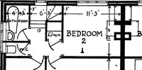 An illustration from Type plans and elevations of houses designed by the Ministry of Health in connection with state-aided housing schemes (1920)