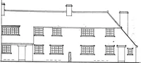 An illustration from Type plans and elevations of houses designed by the Ministry of Health in connection with state-aided housing schemes (1920)