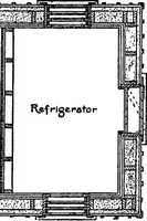 An illustration from Radford's portfolio of details of building construction; a remarkable and unique collection of full-page plates, accurately drawn and reproduced to exact scale. Complete details for every style of interior trim, including special built-in features (1911)