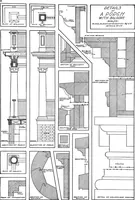 Picture 2 of 434 from Radford's portfolio of details of building construction; a remarkable and unique collection of full-page plates, accurately drawn and reproduced to exact scale. Complete details for every style of interior trim, including special built-in features (1911), leaf 11