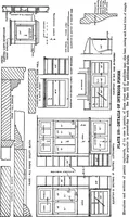 Picture 238 of 434 from Radford's portfolio of details of building construction; a remarkable and unique collection of full-page plates, accurately drawn and reproduced to exact scale. Complete details for every style of interior trim, including special built-in features (1911), leaf 113