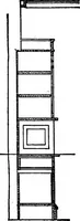 An illustration from Radford's portfolio of details of building construction; a remarkable and unique collection of full-page plates, accurately drawn and reproduced to exact scale. Complete details for every style of interior trim, including special built-in features (1911)