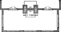 An illustration from Radford's portfolio of details of building construction; a remarkable and unique collection of full-page plates, accurately drawn and reproduced to exact scale. Complete details for every style of interior trim, including special built-in features (1911)