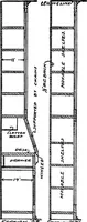 An illustration from Radford's portfolio of details of building construction; a remarkable and unique collection of full-page plates, accurately drawn and reproduced to exact scale. Complete details for every style of interior trim, including special built-in features (1911)