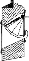 An illustration from Radford's portfolio of details of building construction; a remarkable and unique collection of full-page plates, accurately drawn and reproduced to exact scale. Complete details for every style of interior trim, including special built-in features (1911)