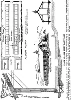 An illustration from Radford's portfolio of details of building construction; a remarkable and unique collection of full-page plates, accurately drawn and reproduced to exact scale. Complete details for every style of interior trim, including special built-in features (1911)