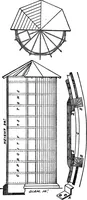 An illustration from Radford's portfolio of details of building construction; a remarkable and unique collection of full-page plates, accurately drawn and reproduced to exact scale. Complete details for every style of interior trim, including special built-in features (1911)