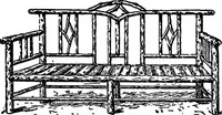 An illustration from Radford's portfolio of details of building construction; a remarkable and unique collection of full-page plates, accurately drawn and reproduced to exact scale. Complete details for every style of interior trim, including special built-in features (1911)