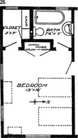 An illustration from Radford's portfolio of details of building construction; a remarkable and unique collection of full-page plates, accurately drawn and reproduced to exact scale. Complete details for every style of interior trim, including special built-in features (1911)