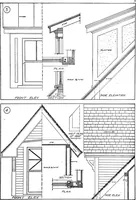 An illustration from Radford's portfolio of details of building construction; a remarkable and unique collection of full-page plates, accurately drawn and reproduced to exact scale. Complete details for every style of interior trim, including special built-in features (1911)