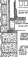 An illustration from Radford's portfolio of details of building construction; a remarkable and unique collection of full-page plates, accurately drawn and reproduced to exact scale. Complete details for every style of interior trim, including special built-in features (1911)