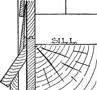 An illustration from Radford's portfolio of details of building construction; a remarkable and unique collection of full-page plates, accurately drawn and reproduced to exact scale. Complete details for every style of interior trim, including special built-in features (1911)