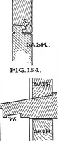 An illustration from Radford's portfolio of details of building construction; a remarkable and unique collection of full-page plates, accurately drawn and reproduced to exact scale. Complete details for every style of interior trim, including special built-in features (1911)