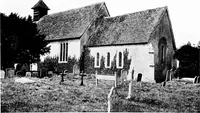 An illustration from The English village church; exteriors and interiors (1921)