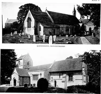 An illustration from The English village church; exteriors and interiors (1921)