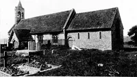 An illustration from The English village church; exteriors and interiors (1921)
