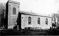 An illustration from The English village church; exteriors and interiors (1921)