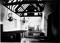 An illustration from The English village church; exteriors and interiors (1921)