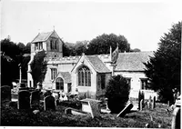 An illustration from The English village church; exteriors and interiors (1921)