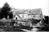 An illustration from The English village church; exteriors and interiors (1921)